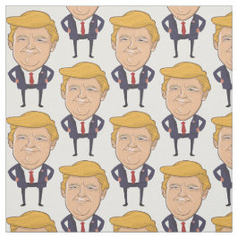 O tecido é divertido com o presidente Donald Trump