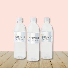 O tema Esposa Lotus - Lemon Rótulo da garrafa de á