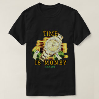 O TEMPO É DINHEIRO T.R.K STREETWEAR CAMISA
