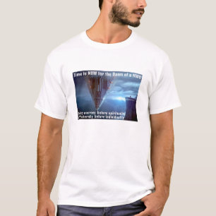 O tempo está agora (leve) na camisa