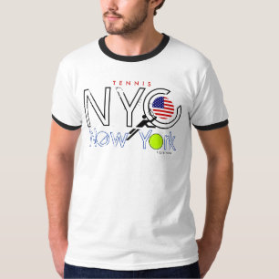 O tênis E.U. de NYC abre o t-shirt