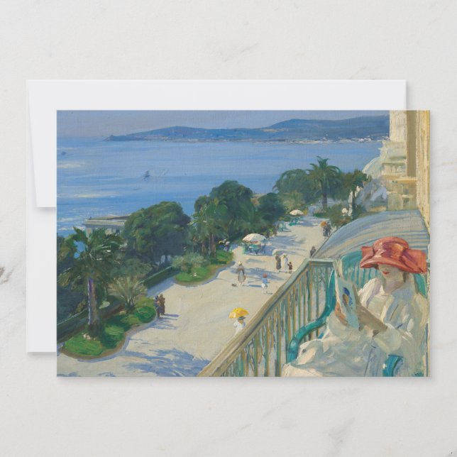 O Terrace, Boné d’Ail | Sir John Lavery (Frente)