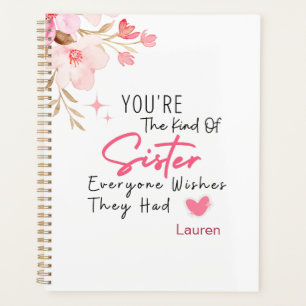 O Tipo de Planejador Irmã - Presente Personalizado