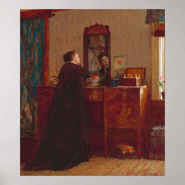 O Toilet - Eastman Johnson Fine Art Poster (Frente)