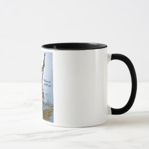 "O trabalho de uma mulher é NUNCA" caneca feita