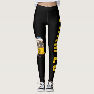O Trama Negro de Lisboa 28 Leggings