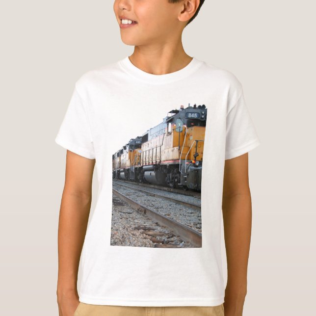 O trem caçoa o t-shirt (Frente)