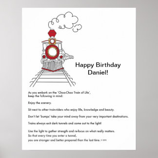 O trem Choo-Choo do Poster