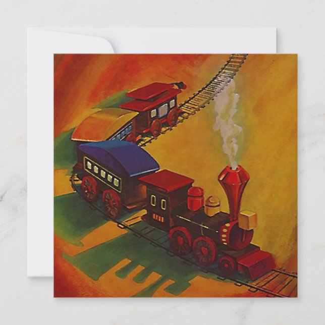 O TREM DO RR DO BRINQUEDO SEGUE O CONVITE DE (Frente)