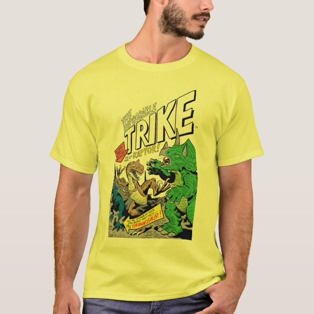 O Trike improvável pela camisa masculina v2 de Jim (Frente)
