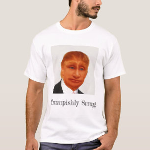 O trunfo soberbo Putin enfrenta o t-shirt