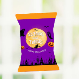 O Truque de Bag Chip Halloween ou as ameaças favor