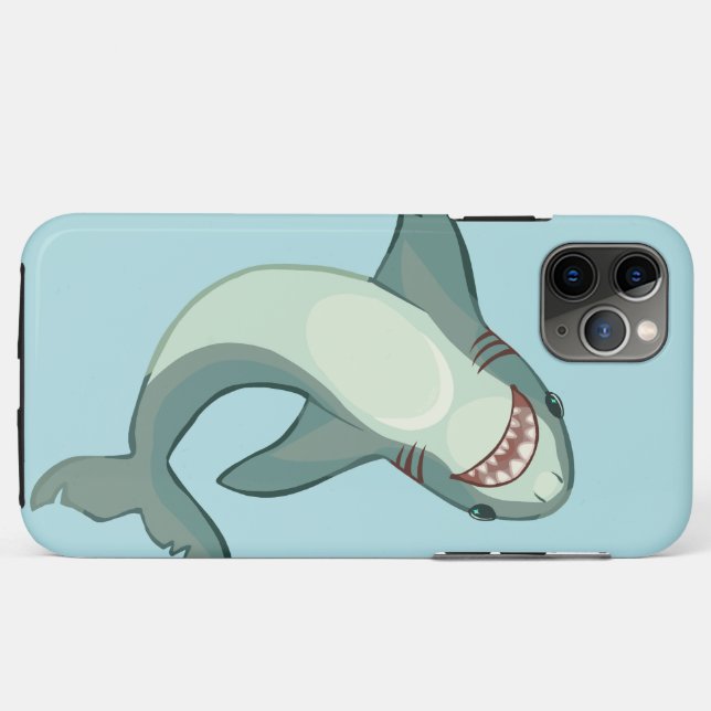O Tubarão // Capinha de Telefone (Verso (horizontal))