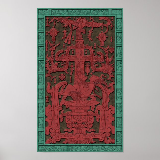 O Túmulo do Pacal Poster (Frente)