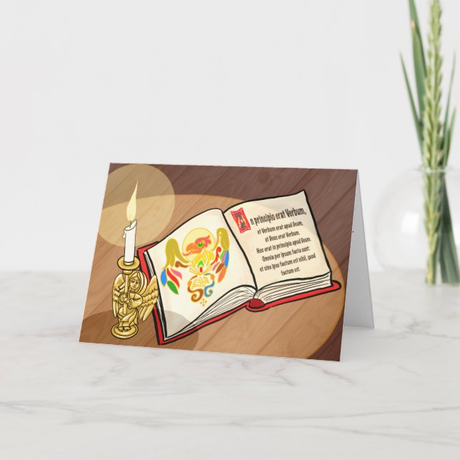 O último cartão de Natal do Evangelho (Frente)