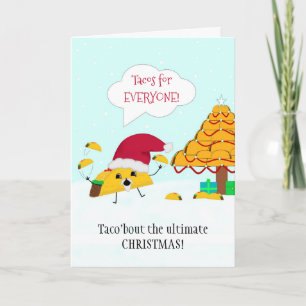 O último cartão de Natal do Taco