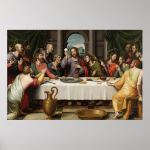 O último eucarista de jantar - Poster La Ultima C