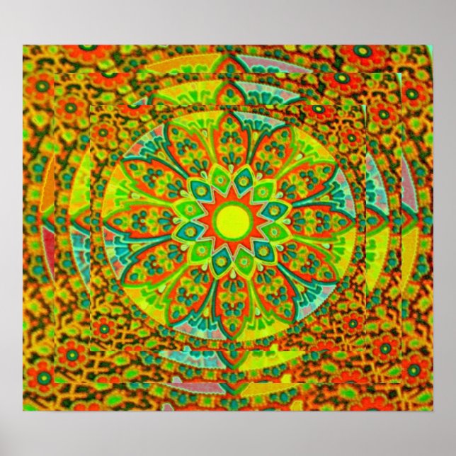 O último Poster de Mandala (Frente)