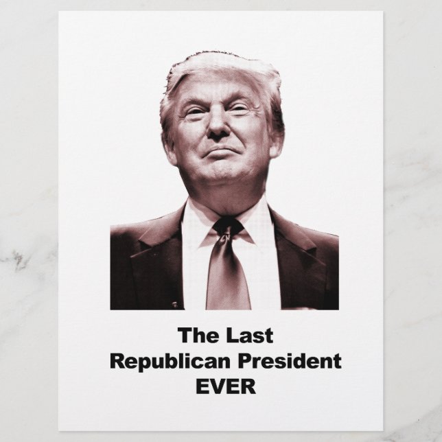 O Último Presidente Republicano Nunca (Frente)
