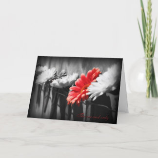 O único e único cartão de saudação