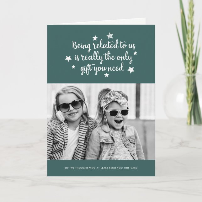 O único presente que você precisa | Cartão de Féri (Frente)