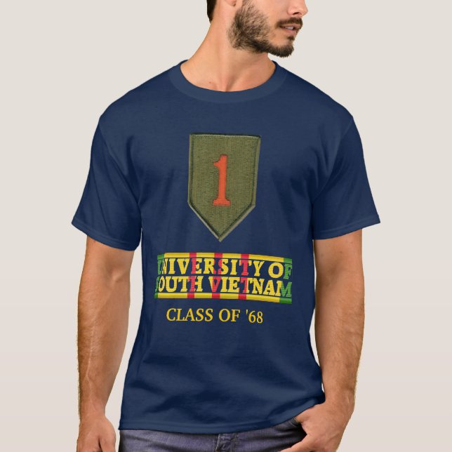 ø Universidade dos Inf Div da camisa de Vietnam (Frente)