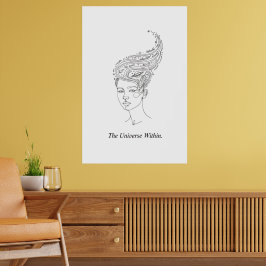 O Universo Interior Poster Minimalista - Celestial