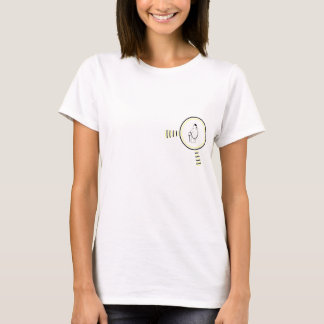O urso Chain circunda o t-shirt
