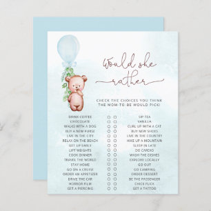 O Urso De Teddy Do Chá de fraldas De Jogo Da Mamãe