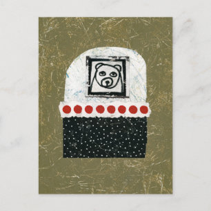 O Urso Está Cansado Cartão Postal