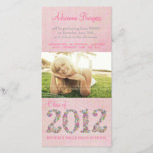 O verão floresce uma classe dos cartões de fotos