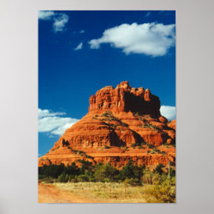 O vermelho balança perto de Sedona - poster