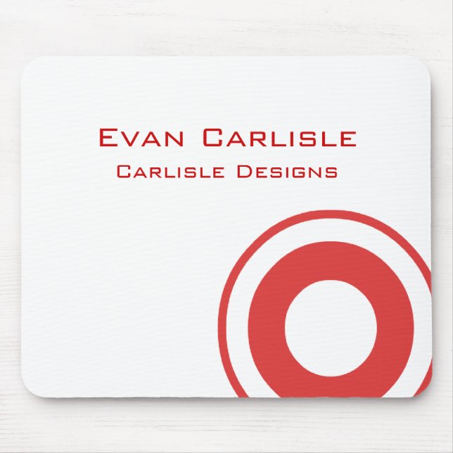 O vermelho circunda Mousepad | TBM (Frente)