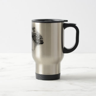 O vermelho Hawks a caneca de viagem