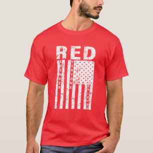 O VERMELHO recorda todos camisa distribuída dos