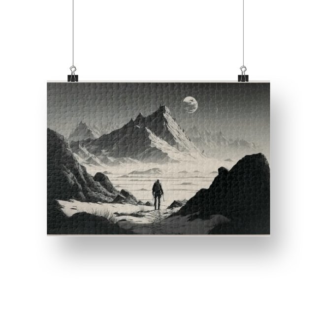 O Viajante 1014 Peça Difícil Quebra-cabeça (Criador carregado)