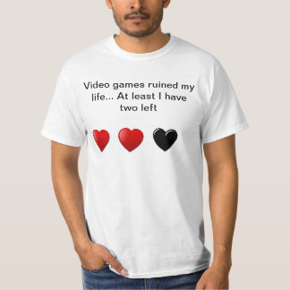 O video games arruinou meu t-shirt da vida