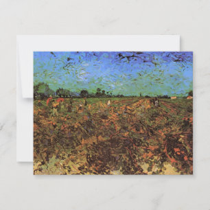 O Vinhedo Verde por Vincent van Gogh