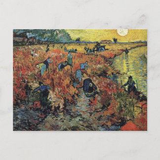 O Vinhedo Vermelho, Vincent Van Gogh, Cartões Post