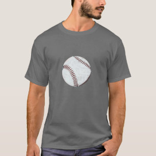 o vintage denominou o t-shirt da bola do basebol