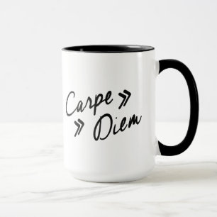 O vintage inspirou a caneca de Carpe Diem