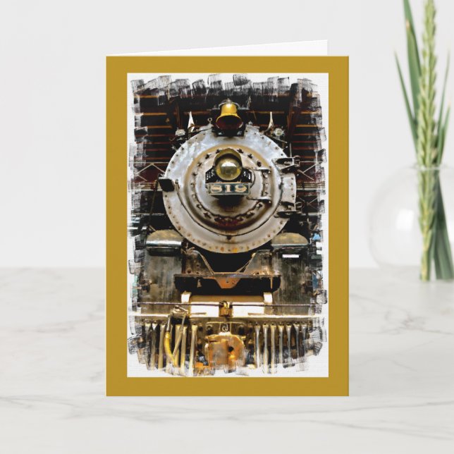 O vintage obtem o cartão bom (Frente)