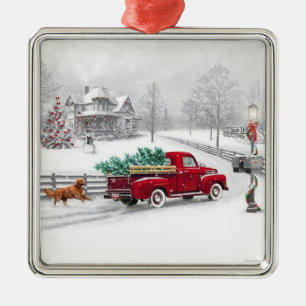 O vintage pegara em uns enfeites de natal