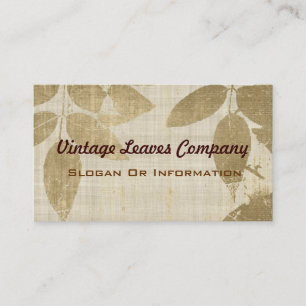 O vintage sae de cartões de visitas