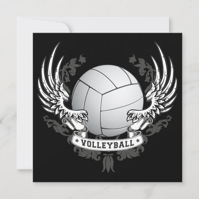 O voleibol voa o convite (Frente)