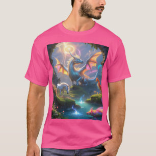 O voo luminoso do dragão" T-SHIRT
