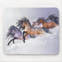 O vôo Mousepad do inverno