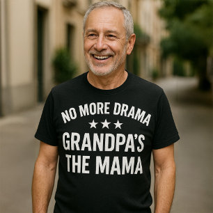 O vovô é a camiseta engraçada da mamãe
