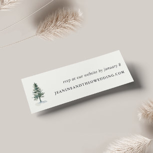 O Web site RSVP do casamento do bosque da madeira