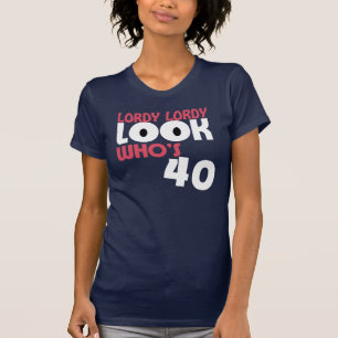 O WHO do OLHAR de LORDY LORDY é t-shirt de 40
